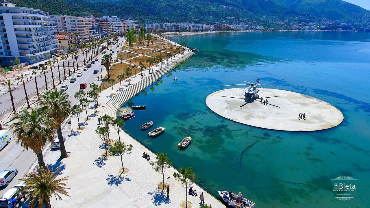 Rias Seaside Apartments Vlora Kültér fotó